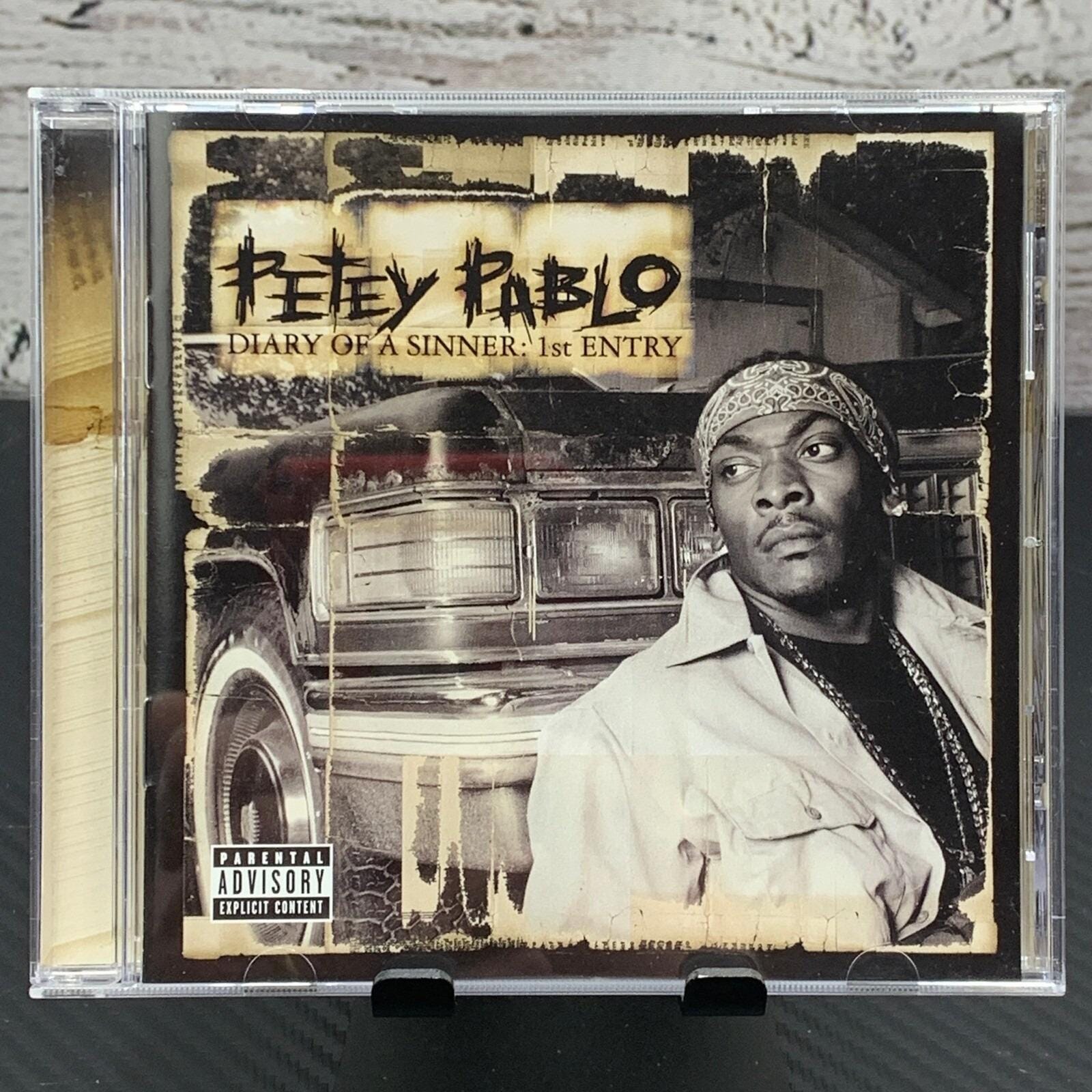 その他 Diary of a Sinner: 1st Entry [CD] Petey Pablo – Diary of A Sinner : 1st Entry [2001 CD Album] - Etsy