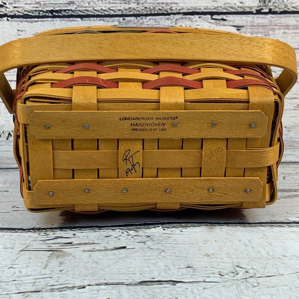 ロンガバーガーバスケット♪25周年 ロンガバーガー 25周年記念バスケット 1973-1998 コレクター向け