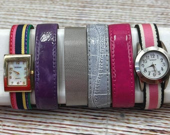 Interchangeable Band Quartz Watch Set Avon Womens Analog Watch Set Quartz Movement Interchangeable  main image 4