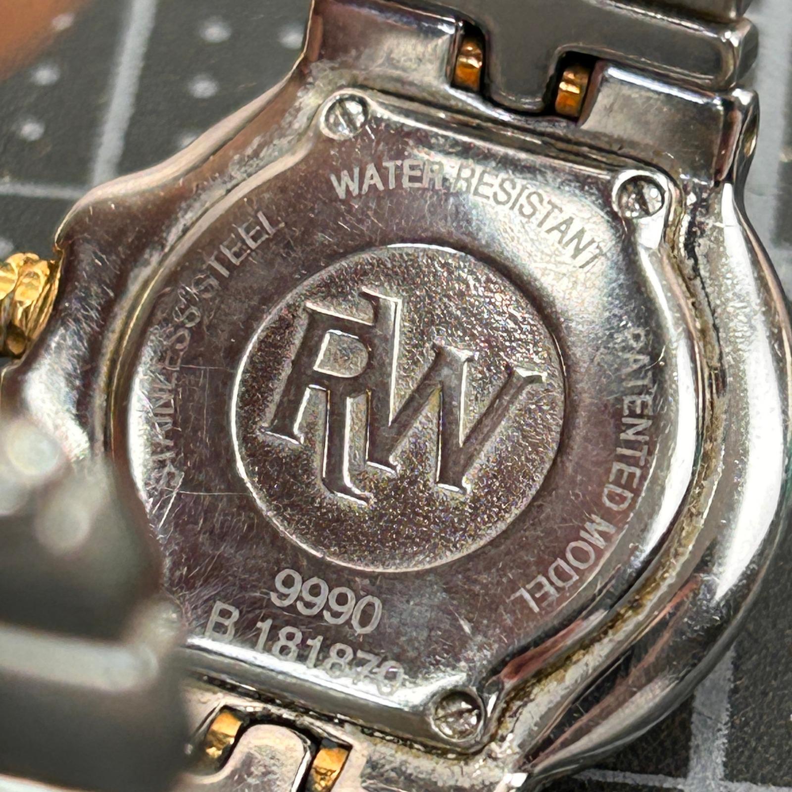 Raymond Weil Parsifal 9990 Two Tone Black Diamond Dial Swiss Quartz Watch‎ Raymond Weil Parsifal 9990 Two Tone Black Diamond Dial Swiss  main image 3
