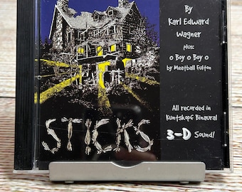 Sticks O Boy O Boy O CD Karl Edward Wagner ZBS Binaural 3D Sound Horror