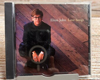 Elton John Love Songs CD 1996 MCA Records MCAD Classic Pop Ballads Compilation