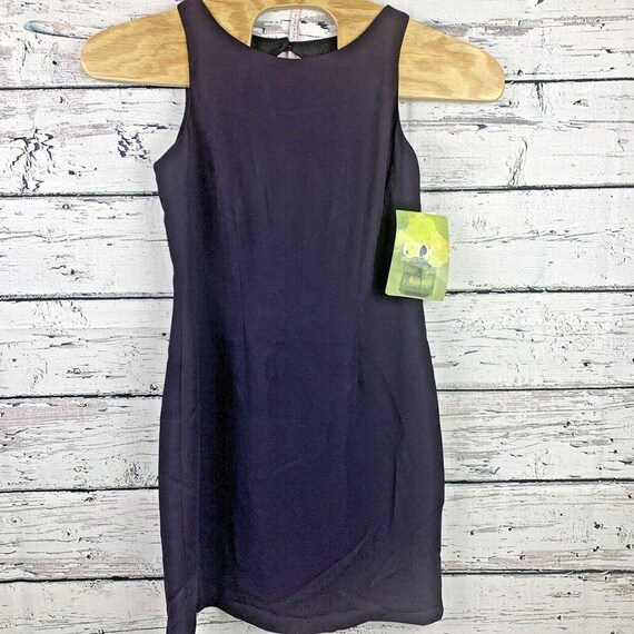 rampage purple dress CDC Rampage Deep Purple Shimmer Sleeveless Party Dress ~ [Size 12]
