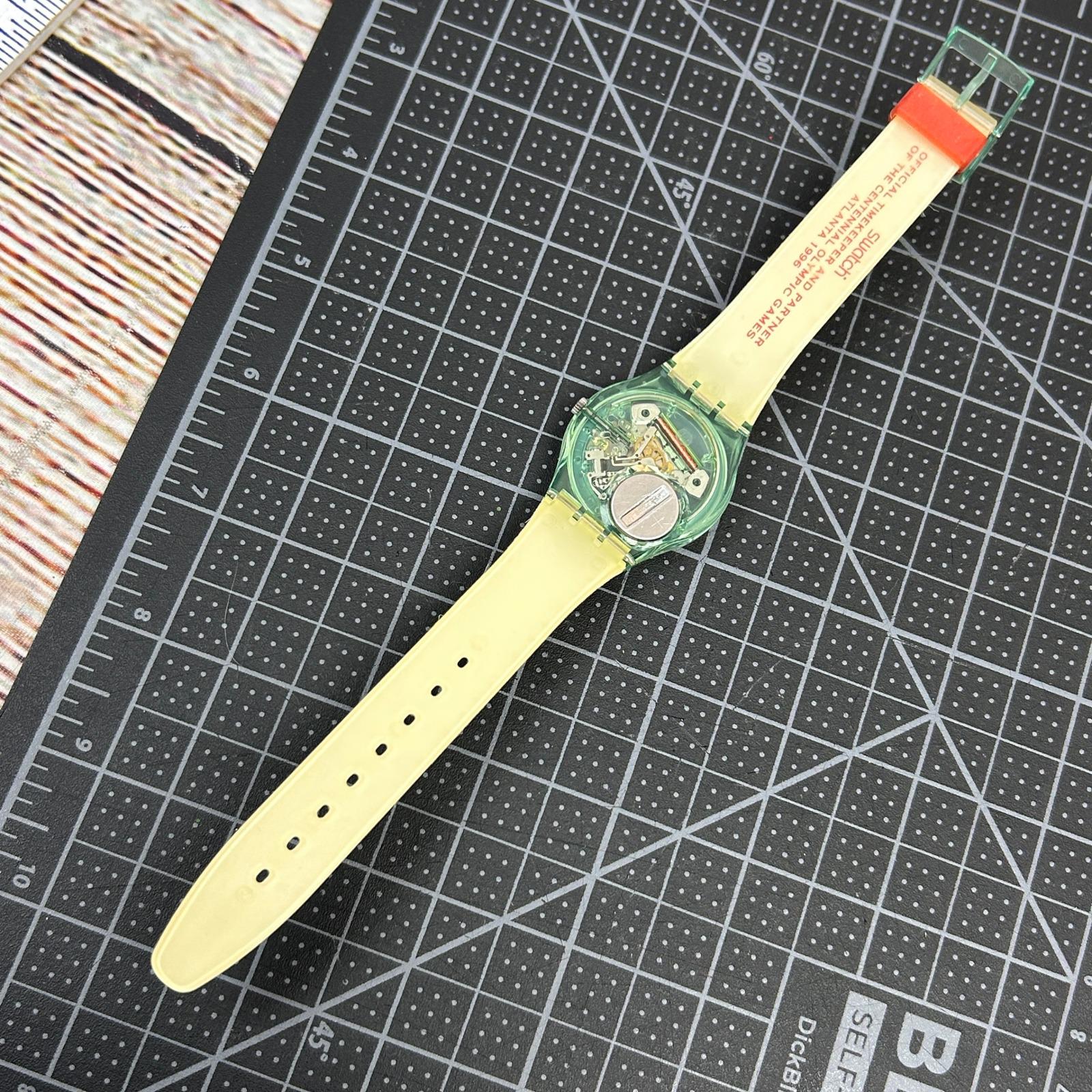 Swatch Swiss Quartz Atlanta 1996 Olympic Games Official Watch W