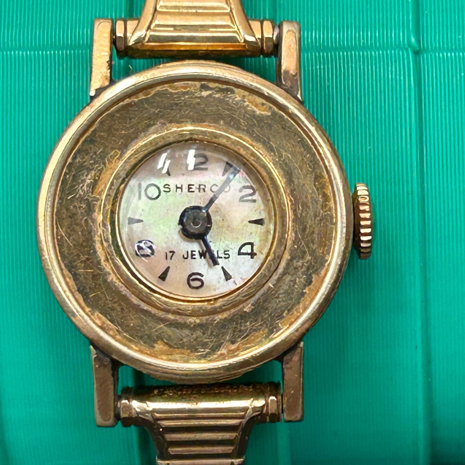 Sherco 17 Jewels Vintage Mechanical Watch Gold Filled  display picture 1