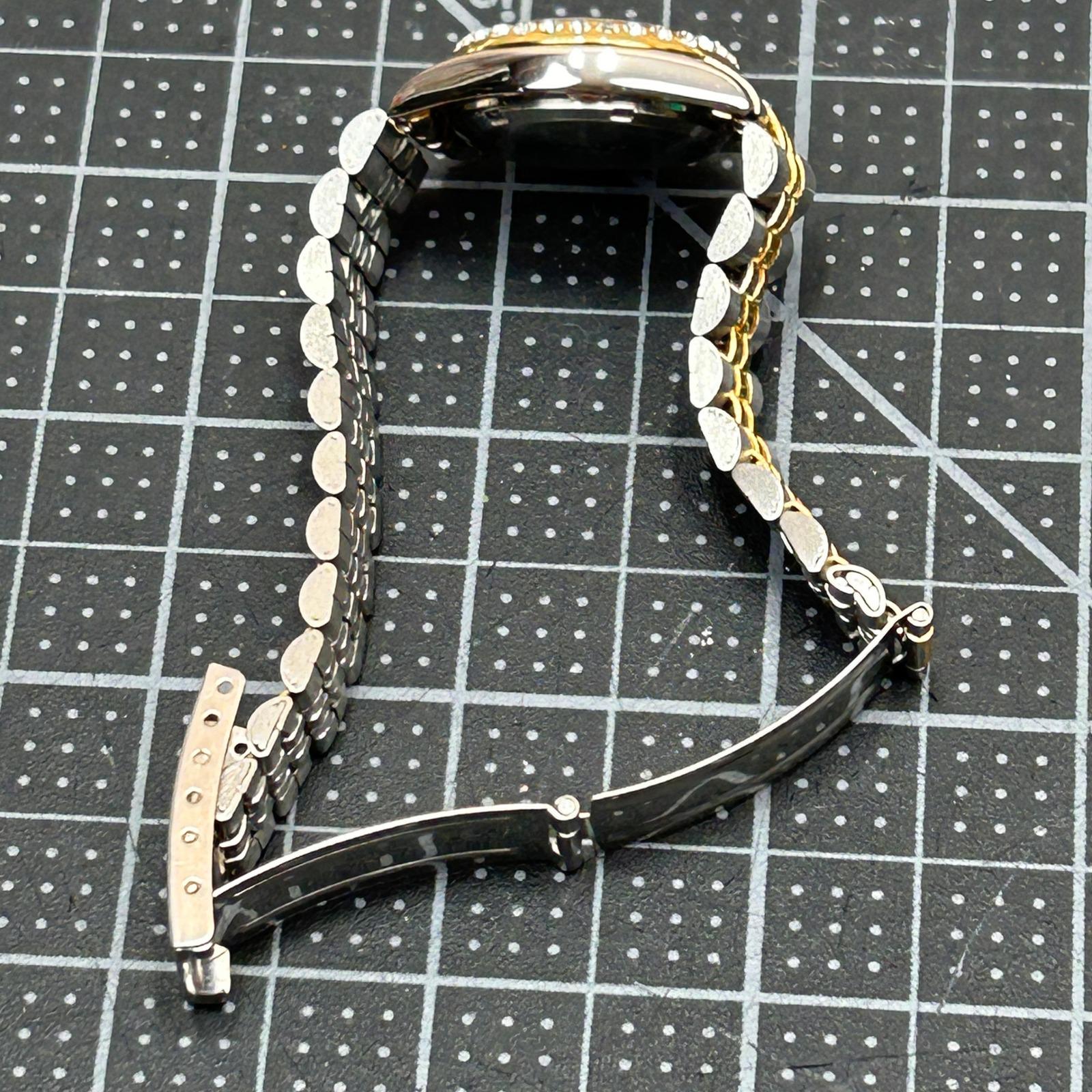 Futura Womens Two Tone Interchangeable Bezel Watch Set  display picture 3