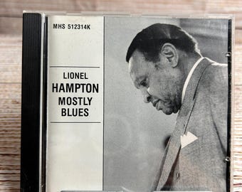 Lionel Hampton Mostly Blues CD 1989 Musical Heritage Society MHS 512314K Jazz