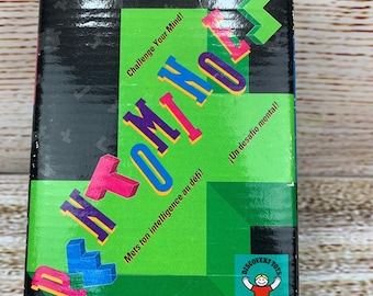 Vintage Discovery Toys pentomino's puzzelset 1993 Brain Teaser Game