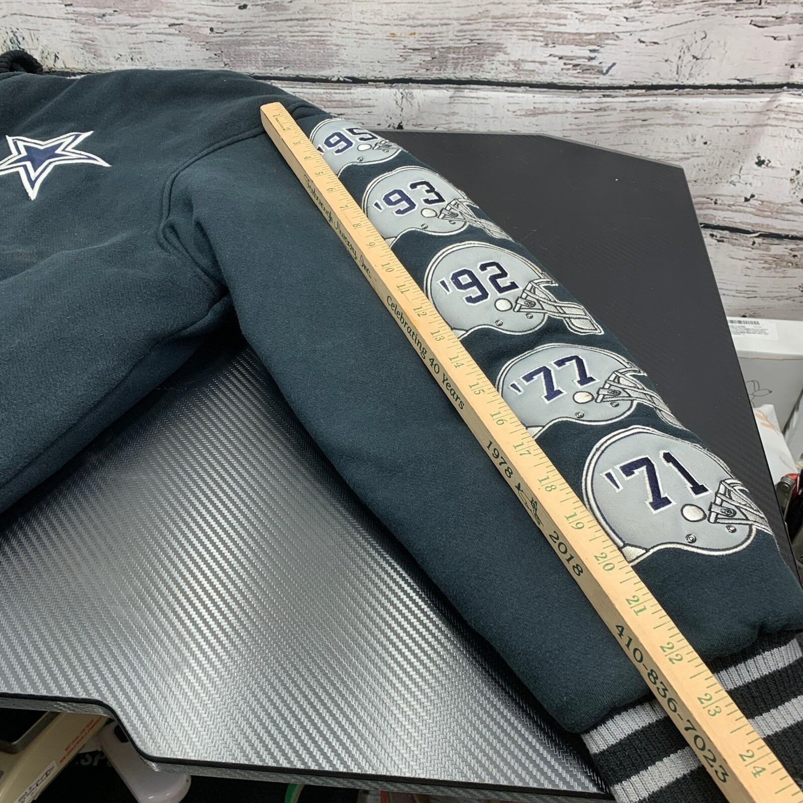 NFL Dallas Cowboys Super Bowl Champions Patches Jacket [size XXL 