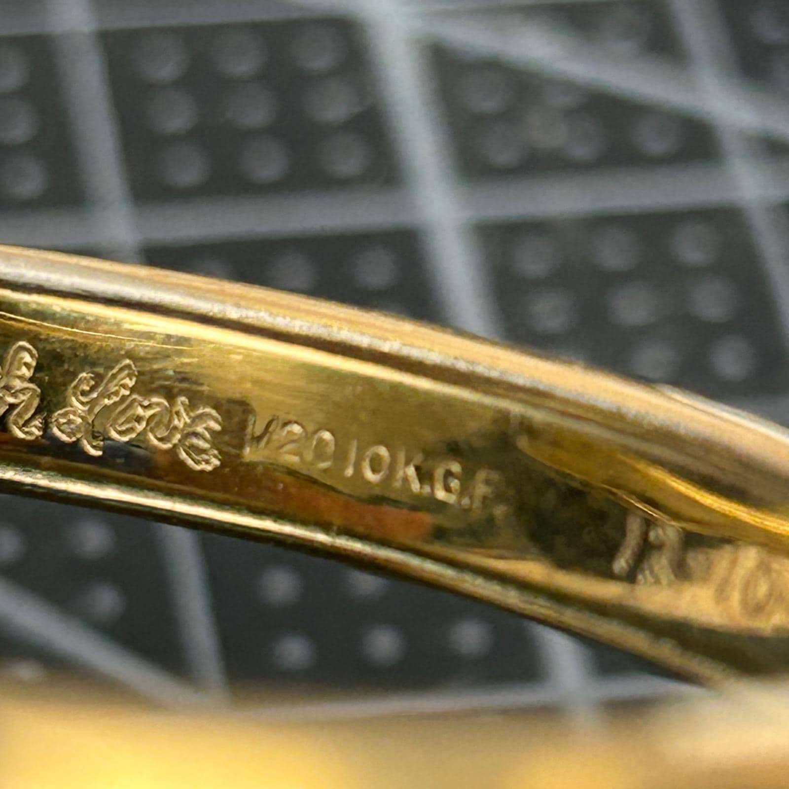 Vintage Gruen Precision Engraved‎ Women\'s Bangle Watch 1/2010K.G.F. Untested Vintage Gruen Precision Engraved Women main image 2