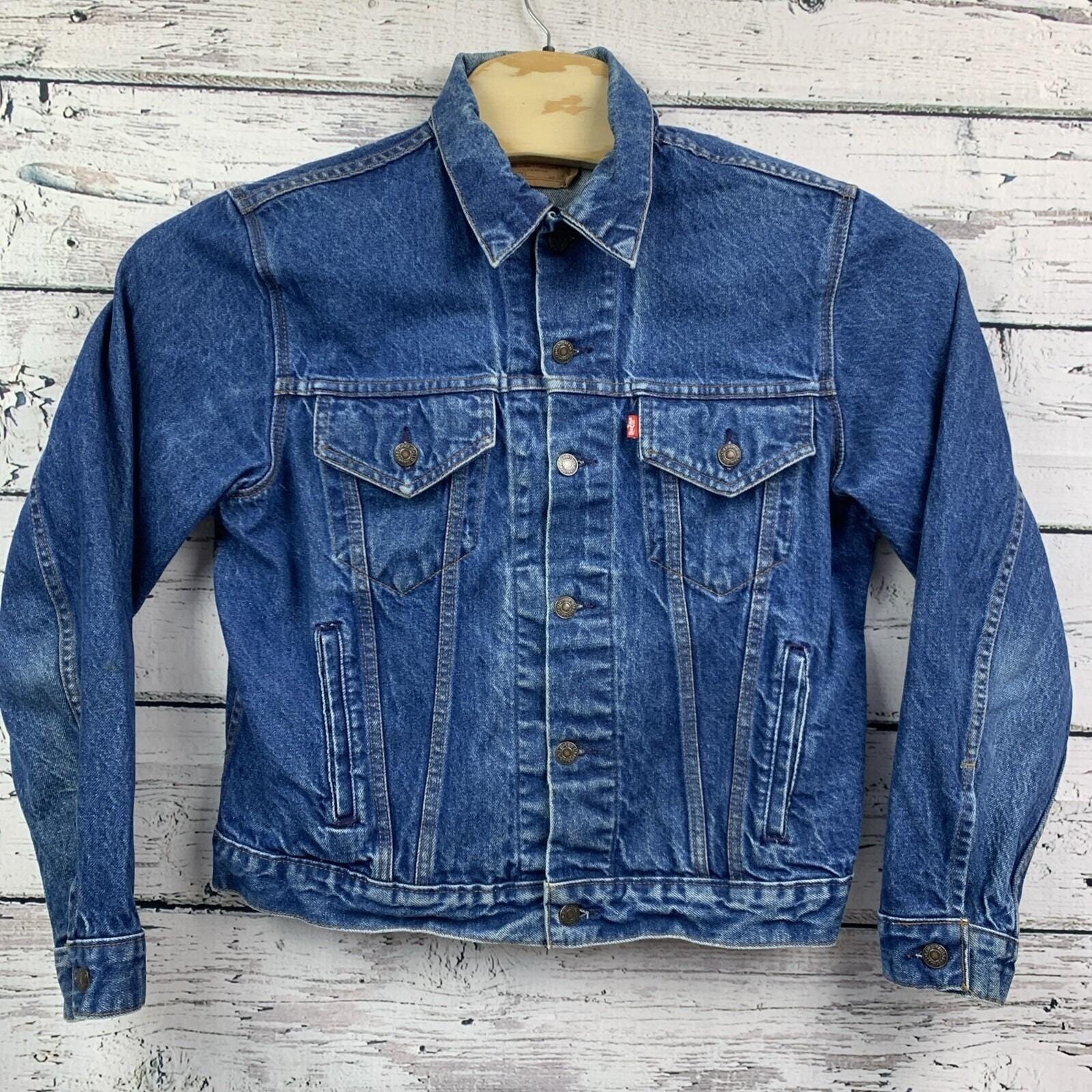 Levi's 70506 0247 2ton 38 M USA製 USED Vintage 90s Levi's Type III Patchwork 70506 0214 Denim Jacket (38