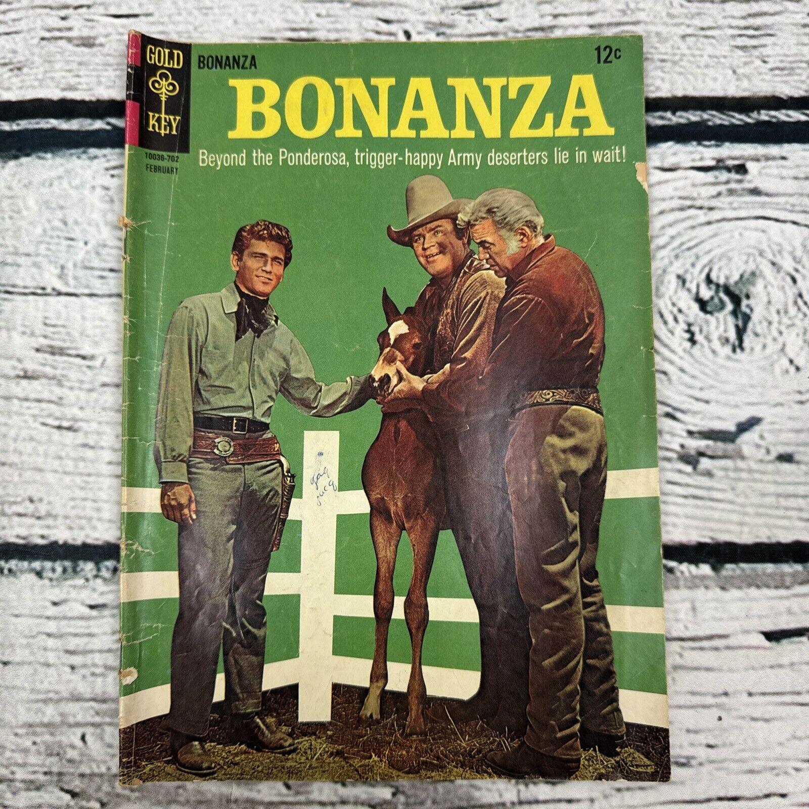 Bonanza #23 (Gold Key Comics 1967) Silver Age Western Michael Landon UNGRADED