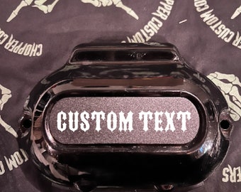 Custom Harley 6-Speed Transmission Insert: Personalized Design