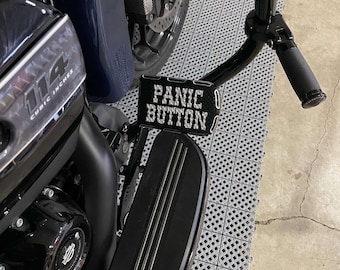 Harley custom touring brake pedal panic button Design