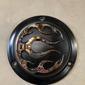Harley 3 hole flame derby 1970-1998 fitment