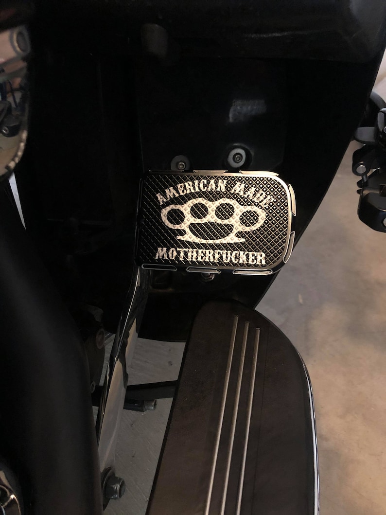 Harley Davidson OEM Touring Brake Pedal W/ Bar And Shield Logo Pad H-D