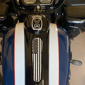 Harley custom touring tank inserts you pick design you want!