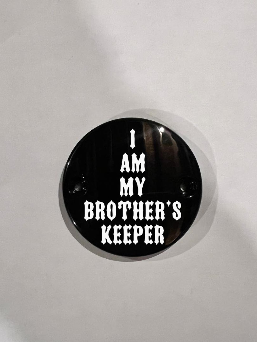 Harley Custom I Am My Brother's Keeper Timing Cover - Etsy