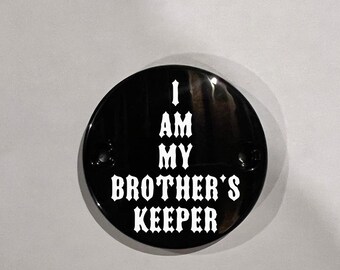 Harley Custom I Am My Brother's Keeper Timing Cover