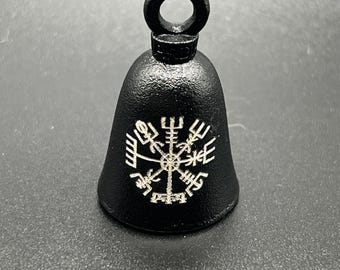 Viking compass guardian bell
