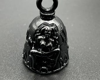 Vtwin girl  black guardian bell