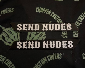Harley  touring saddlebag latch inserts Send Nudes