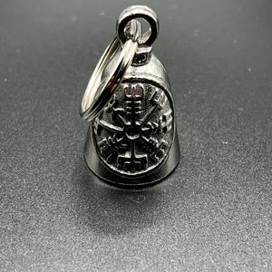 Viking compass guardian bell