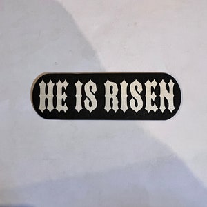 Harley custom 6 speed transmission insert He Is Risen