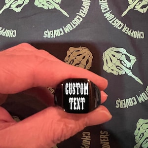 Custom made to order ring you tell me design
