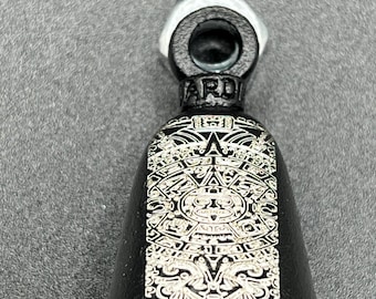 Aztec black guardian bell