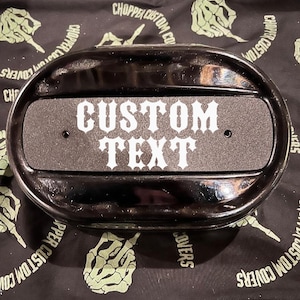 Custom Harley Air Cleaner Insert: Made to Order 114/117