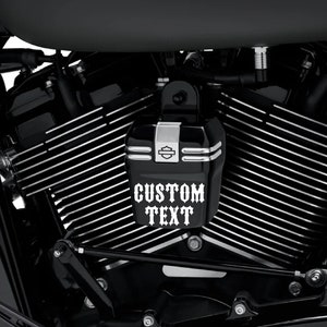 Harley custom horn cover you tell me what you want on it!