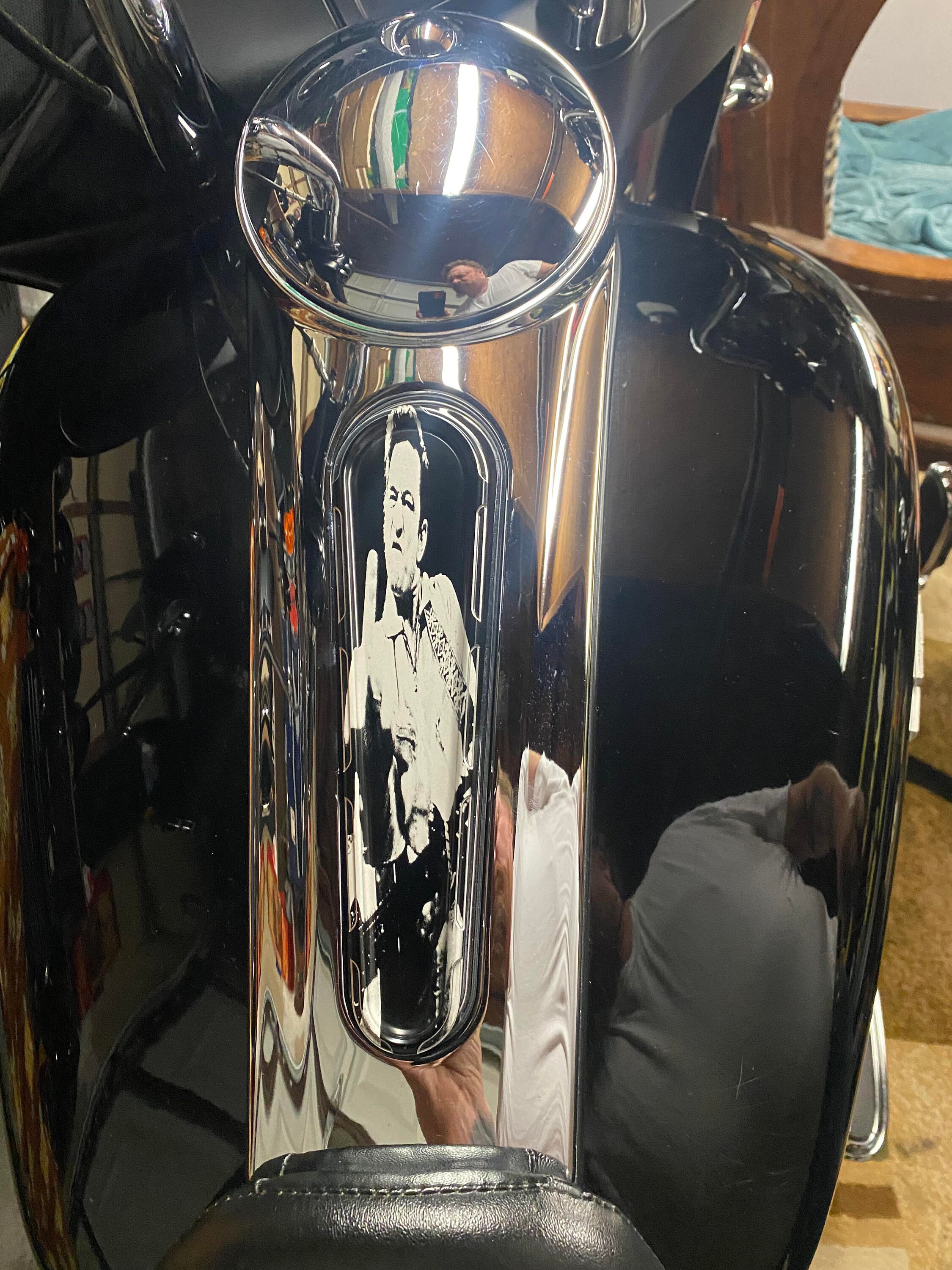 Harley Custom Touring Tank Inserts You Pick Design You Want! - Etsy
