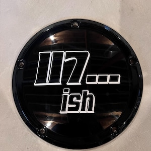 Harley custom derby cover 117ish design