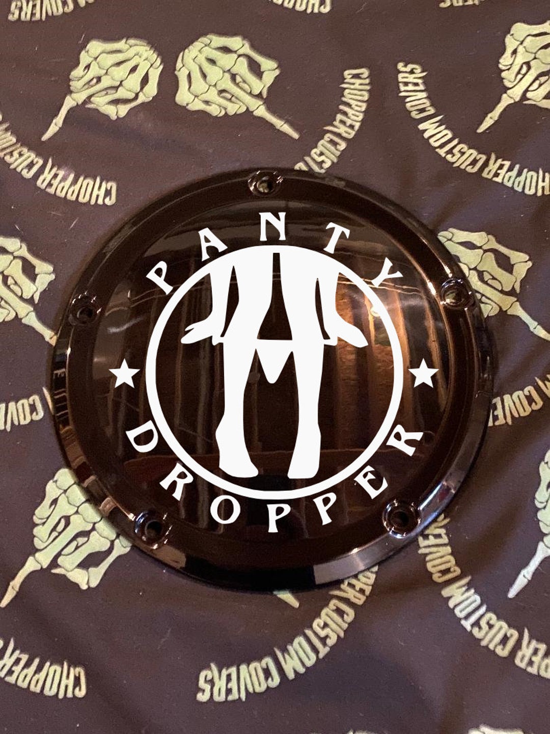 Harley Custom Derby Cover Panty Dropper Design Etsy