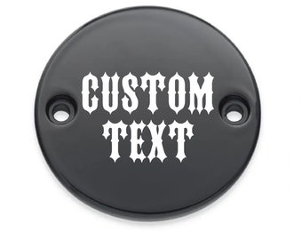 Harley custom make to order timing covers anything you want on them you tell me design! Twin cam M8 Sportster Evo Shovelhead