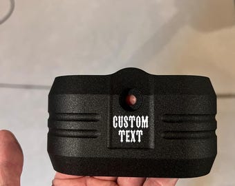 Custom Harley Coil Cover: Softail, Road Glide, Street Glide (2018-Current) cannot laser color