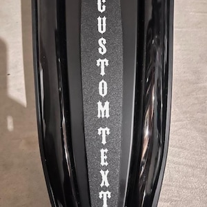 Custom Harley Touring Tank Insert: Road Glide and Street Glide (2024-Current) cannot laser color