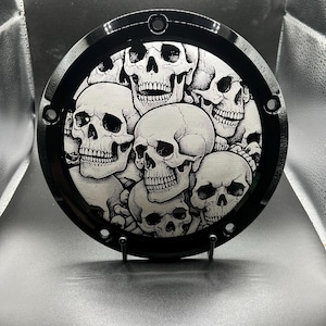 Harley custom skulls design