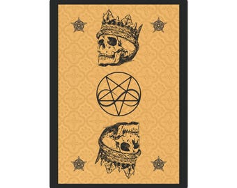 Ari's Deck of Playing Cards, Urban Fantasy Inspired Deck, Devil's Playground by Kharma Kelley, Supernatural Card Deck Design