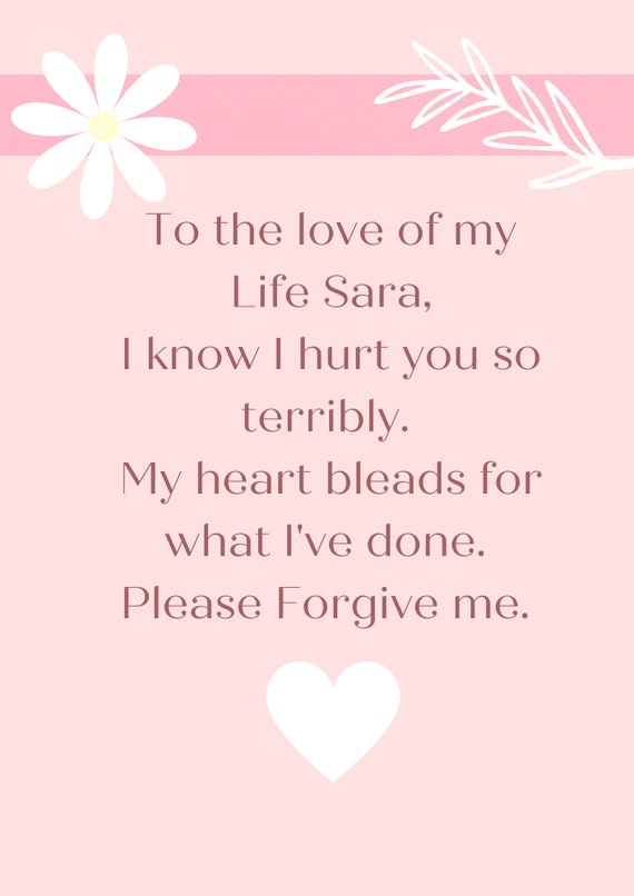 Forgive Me My Love Quotes