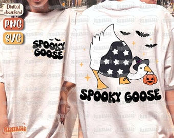 Spooky Goose Svg, Silly Goose Svg, Silly Goose on the Loose Club, In My Silly Goose Era, Funny Goose Png, Sublimation, Digital download