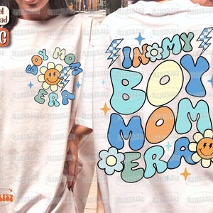 In My Boy Mom Era, Boy Mom Era Png, In My Mom Era Png, Shirt Design, Boy Mom Club, Boy Mama Png, New Mom Gift, Mom Gift, Digital Download