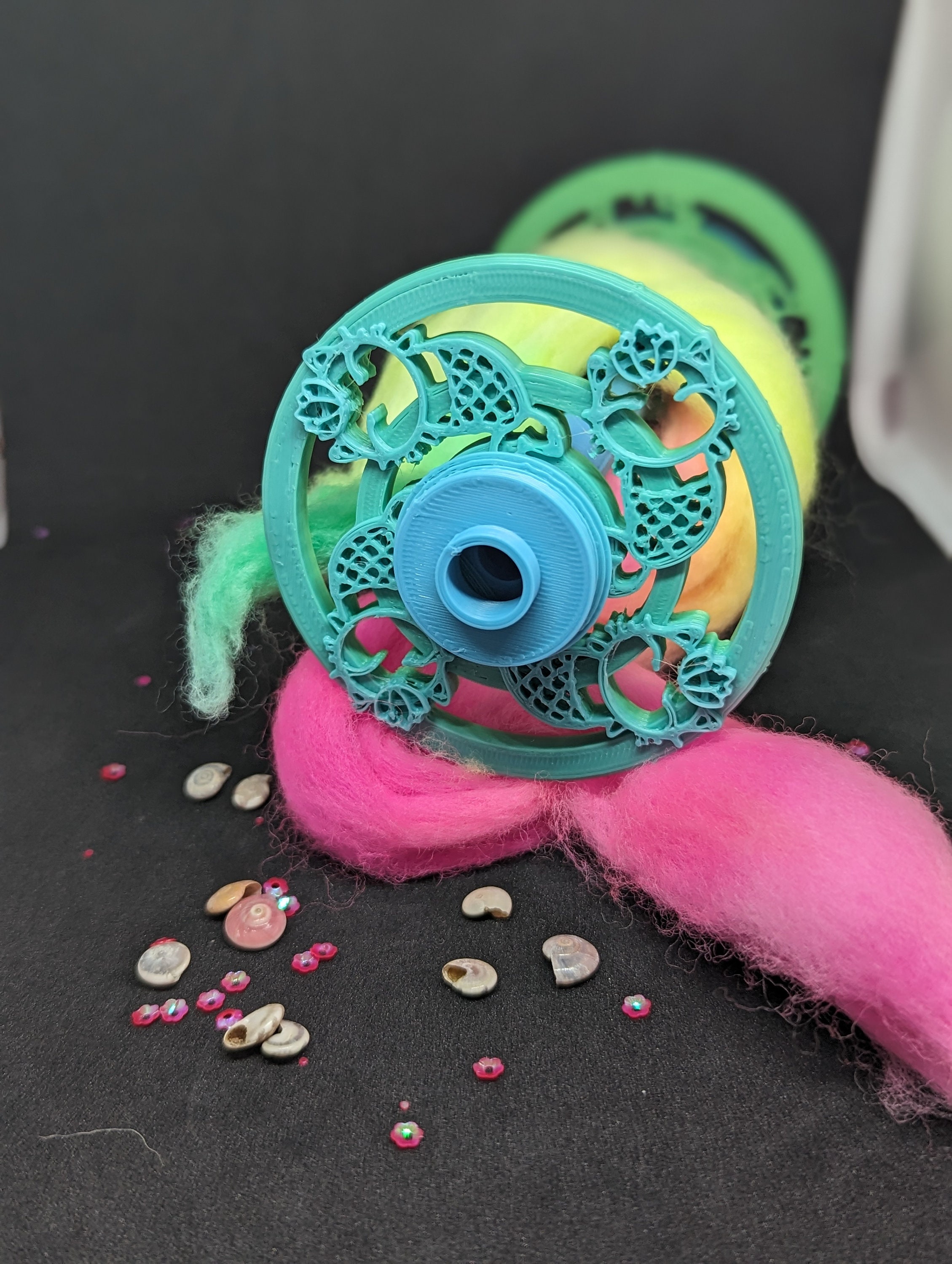 マジャクラフト　紡ぎ車 Rose ローズ - Kakara Woolworks