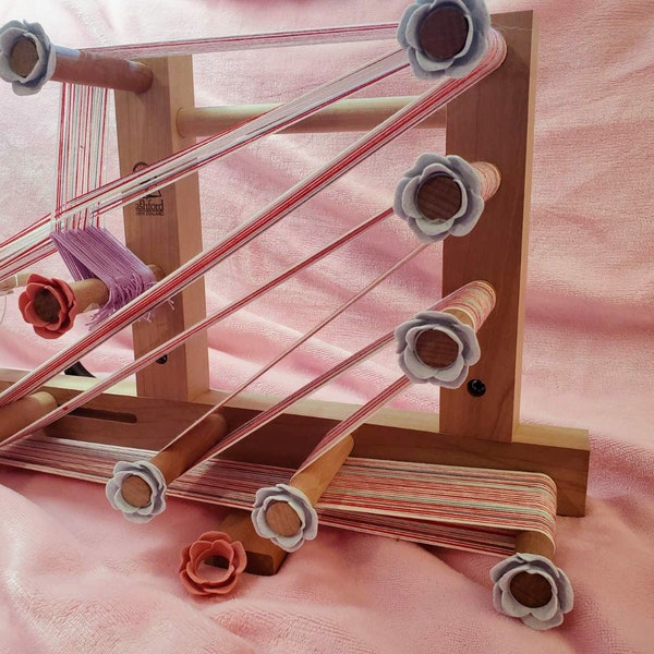 Inkle peg stoppers - Inkle Ashford loom