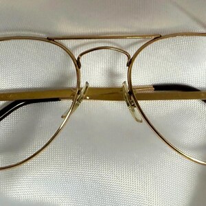 US Optical 12 KT 1/20 Gold Fill Aviator Style (no lenses), Size 55-19-140