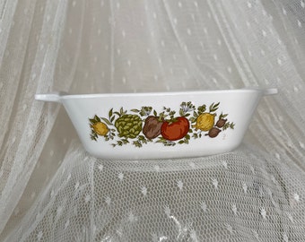 Corning Ware Spice of Life Casserole P-141-B – Vintage 1 3/4 Cup Baking Dish