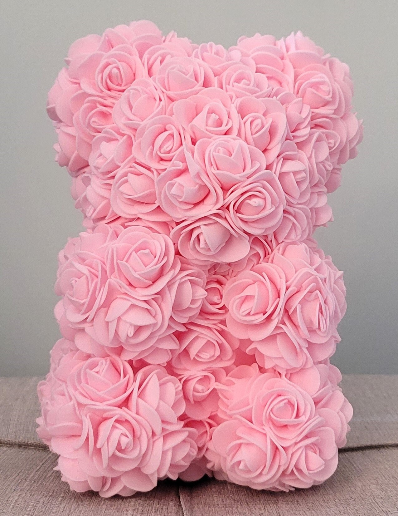 Teddy Bear - Rose Teddy Bear, Baby Shower Decor- Boy Baby Shower - Baby ...