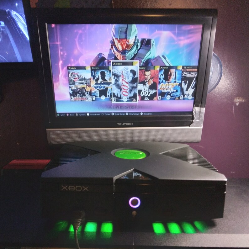 2TB Original Xbox Green Leds Etsy