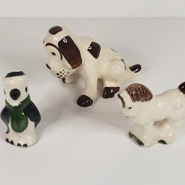 Rio Hondo Pottery Penguin, Dog, and Horse (YOU CHOOSE) | Rio Hondo Pottery 1940's | Vintage Pottery and Figurines | California Ceramics |